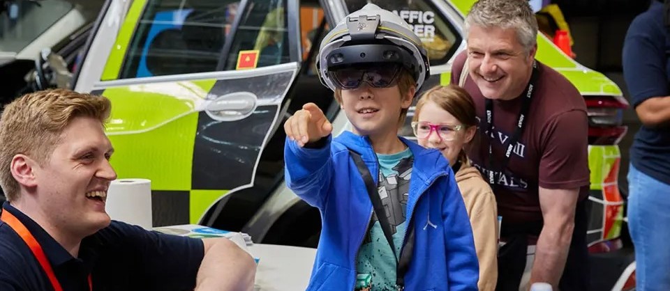 The Big Bang Fair volunteer